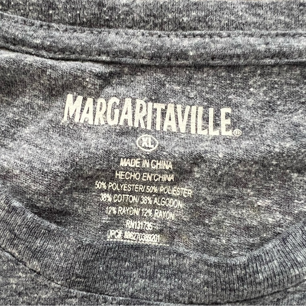 Margaritaville 'It's 5 o'clock Somewhere' Pocket T Shirt size XL - Picture 3 of 6